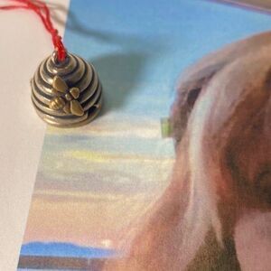 Beehive Charm Retired, James Avery Sterling Silver